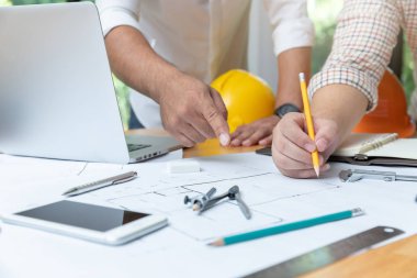 Mühendis ve mimar kavramı, mühendis mimar ofis ekibi ile çalışma planları