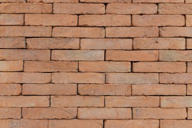 Arka plan için vintage tuğla duvar kapatın