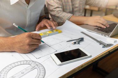 Mühendis ve mimar kavramı, mühendis mimar ofis ekibi ile çalışma planları