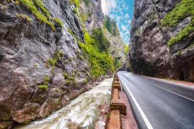 Muhteşem yaz görünümünü Bicaz Kanyon/Cheile Bicazului