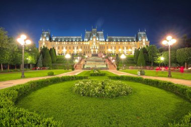 Kültür Sarayı'nın yapı Iasi, Romanya.