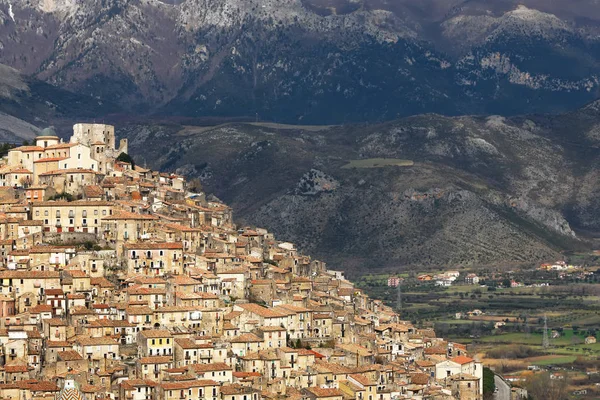 Vista panorámica de Morano Calabro — Foto de Stock