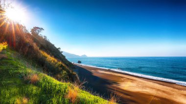 Plaj Torre Conca (Cape Rais Gerbi fantastik görünümü).