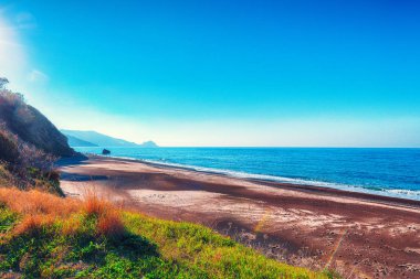 Plaj Torre Conca (Cape Rais Gerbi fantastik görünümü).