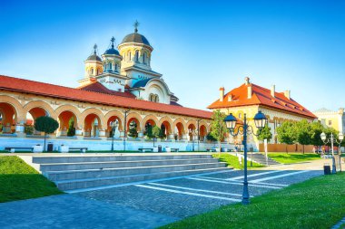 Alba Iulia Kalesi'ndeki Taç Giyme Ortodoks Katedrali.