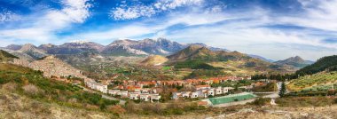 Morano Calabro'nun panoramik manzarası