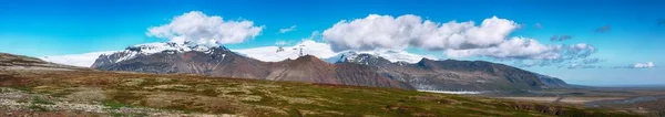 斯卡夫塔费尔斯冰川周围火山山脉的迷人景色 — 图库照片