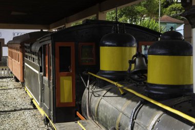 eski Brezilyalı tren yolcu ve kargo