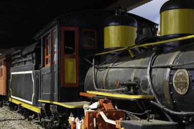 eski Brezilyalı tren yolcu ve kargo