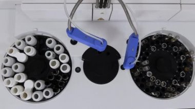 Biyokimyasal malzeme ile tıbbi otomatik cihaz analiz tüpleri