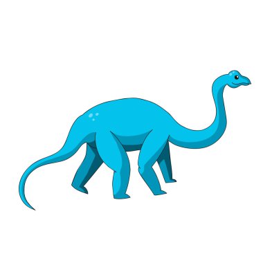 Karikatür Dinozor Simgesi