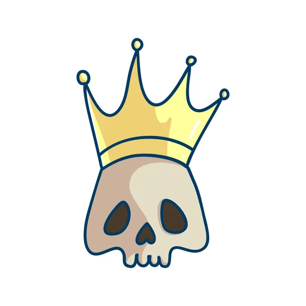 Rei da morte — Vetor de Stock