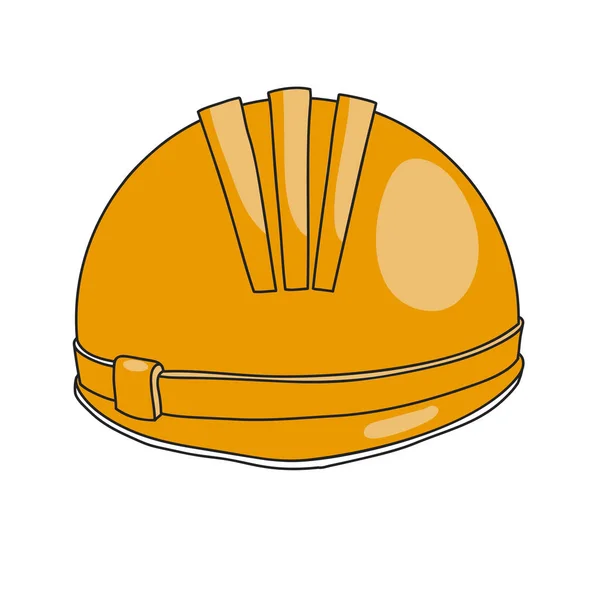 Icono del casco de construcción — Archivo Imágenes Vectoriales