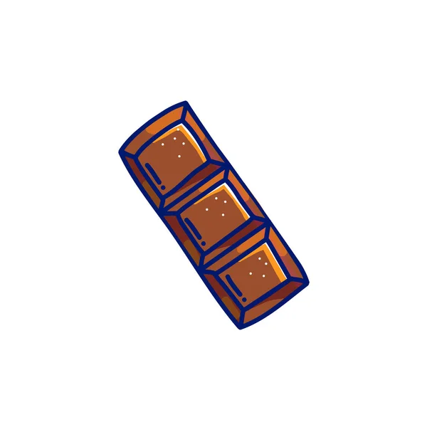 Milk chocolate bar — Stock Photo, Image