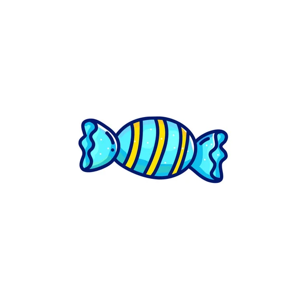 Sweet candy cartoon doodle icon — Stock Photo, Image
