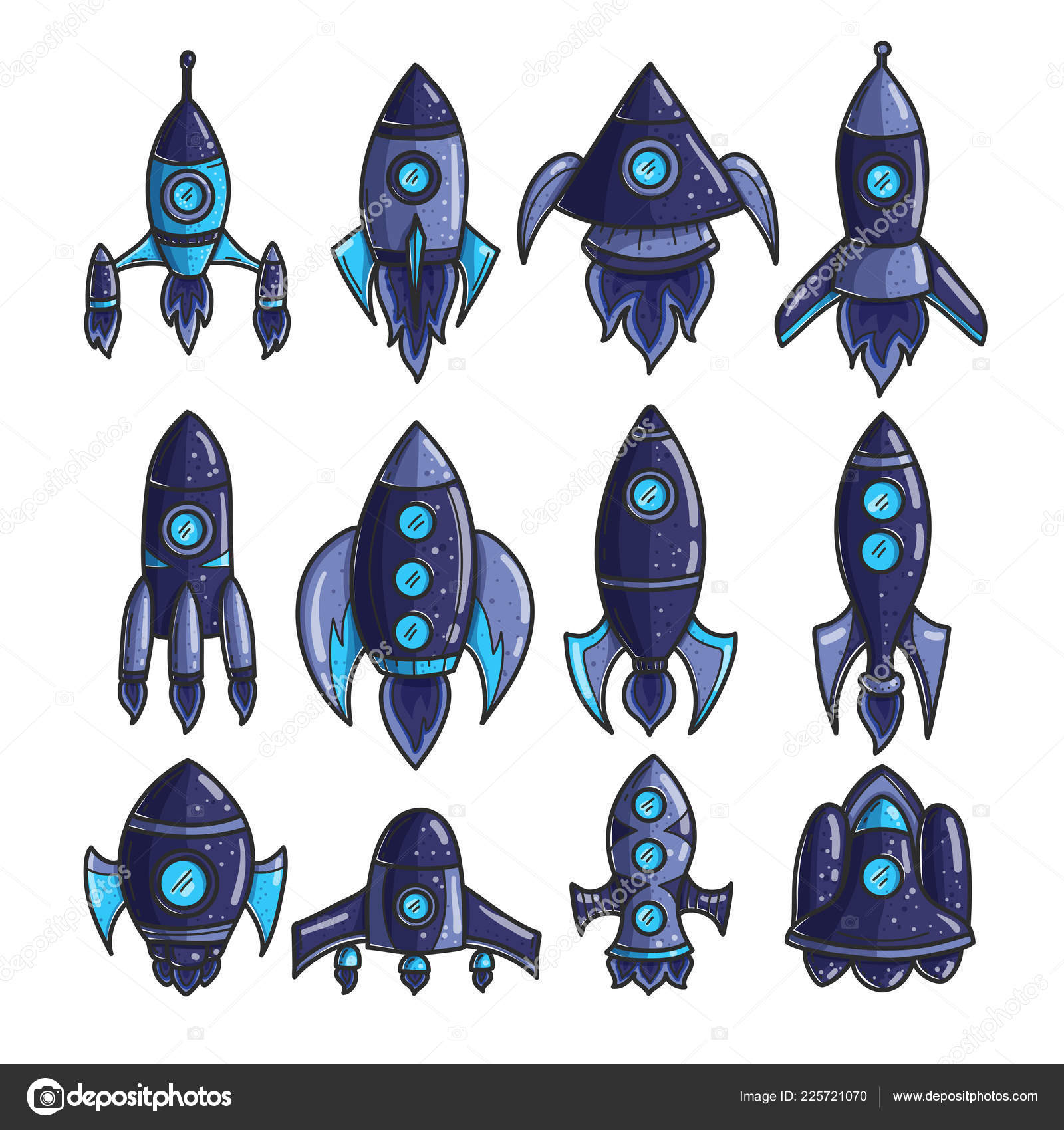 Cartoon Rockets Hand Drawn Icons Set Cute Space Shuttles Cliparts Vector Image By C Levinanas Vector Stock Cartoon Rockets Hand Drawn Icons Set Cute Space Shuttles Cliparts Vector Image By C Levinanas Vector Stock