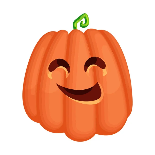 Illustration vectorielle citrouille Halloween — Image vectorielle