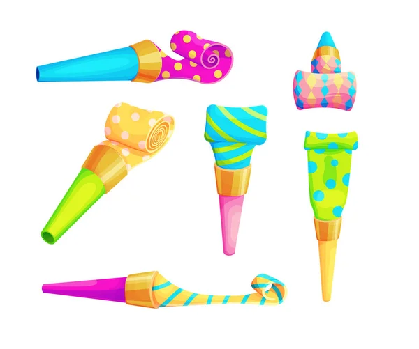 Birthday party whistle Royalty Free Stock Vectors