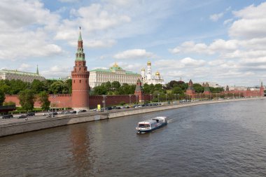 Moskova Kremlin yaz aylarında