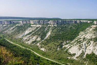 Mağara Chufut şehir-Kale, Kırım'da, Bakhchsarai bölge.