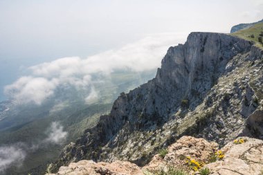Görünüm dan Mount Ai-Petri, Crimea. Kırım güzel doğa