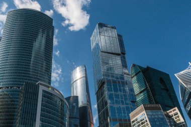 Moskova - 25 Haziran 2016: Moskova Uluslararası İş Merkezi 