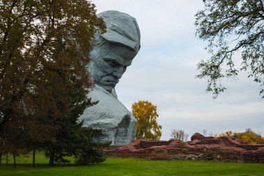 Beyaz Rusya, Brest, 24 Ekim 2015: Ana anıt 