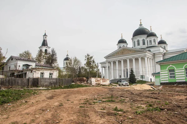 Ryssland Arzamas Maj 2018 Utsikt Över Uppståndelsen Domkyrkan Från Gatorna — Stockfoto