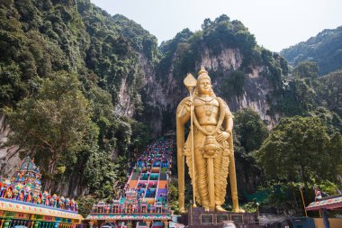 Kuala Lumpur, Malaysia, October 1, 2018:  Batu Caves 