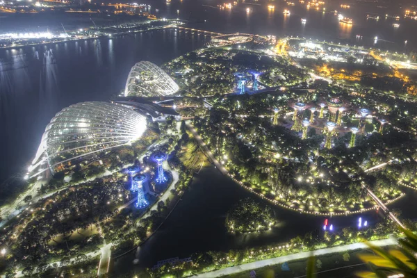 Singapur, 29 września: Taras widokowy Marina Bay Sands. — Zdjęcie stockowe