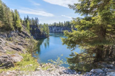 Marble Canyon - Ruskeala Mountain Park, Karelia, Rusya Federasyonu