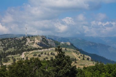 Görünüm dan Mount Ai-Petri, Crimea. Kırım güzel doğa
