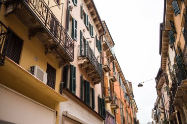 Barselona, İspanya 'nın sokak manzarası