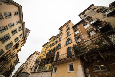 Barselona, İspanya 'nın sokak manzarası
