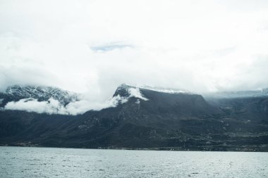 Dağların güzel manzarası