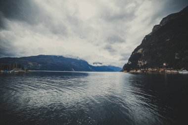 Riva del Garda. İtalyan mimarisi. 