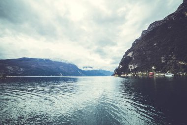 Riva del Garda. İtalyan mimarisi. 
