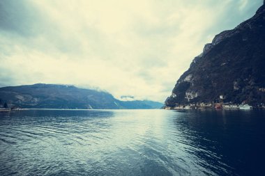 Riva del Garda. İtalyan mimarisi. 