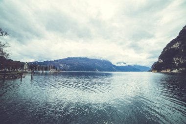 Riva del Garda. İtalyan mimarisi. 