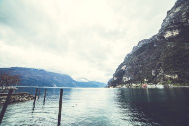 Riva del Garda. İtalyan mimarisi. 
