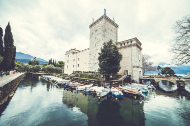 Riva del Garda. İtalyan mimarisi. 