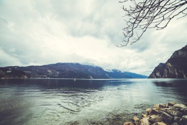 Riva del Garda. İtalyan mimarisi. 