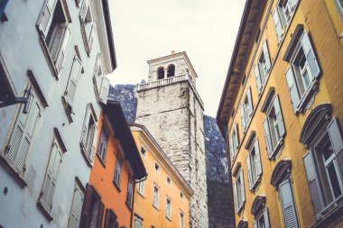 Riva del Garda. İtalyan mimarisi. 