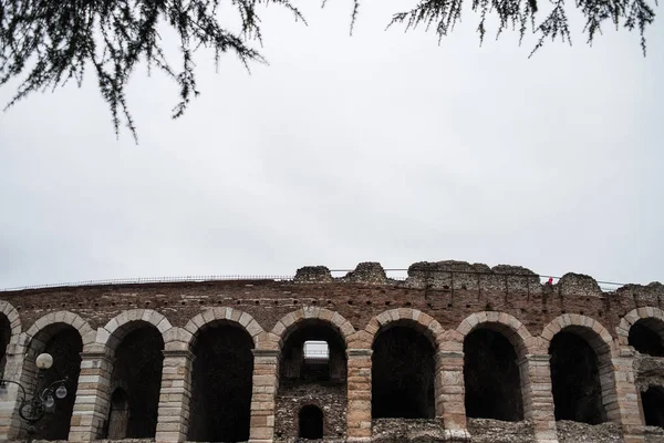 Ερείπια Της Αρχαίας Πόλης Της Ρώμης Ιταλία — Φωτογραφία Αρχείου