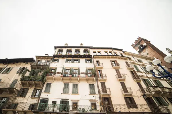 Straßenansicht Der Stadt Barcelona Spanien — Stockfoto