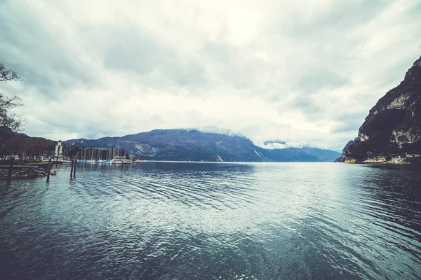 Riva del Garda. İtalyan mimarisi. 