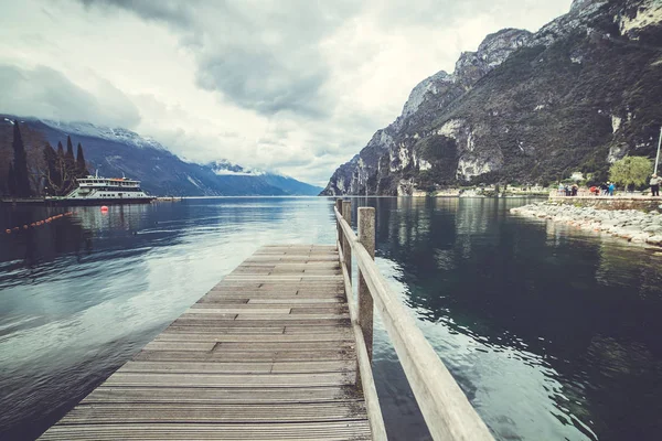 Riva del Garda. İtalyan mimarisi. 