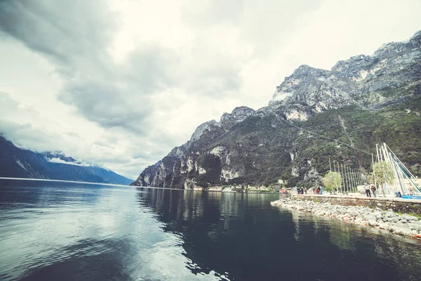 Riva del Garda. İtalyan mimarisi. 