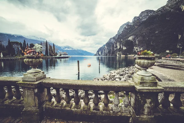Riva del Garda. İtalyan mimarisi. 