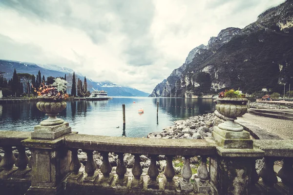 Riva del Garda. İtalyan mimarisi. 